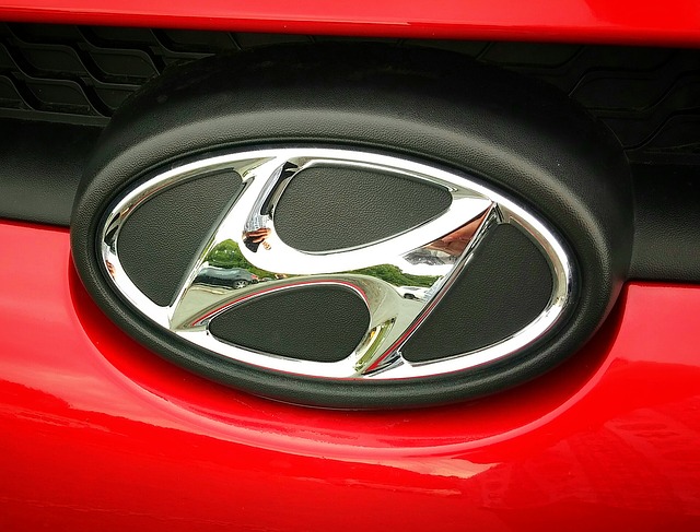 červená Hyundai